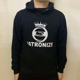 Black Reflective Patronize Hoodie