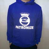 Royal Blue Reflective Patronize Hoodie
