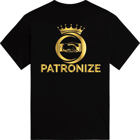 DTG Black Patronize T-Shirt