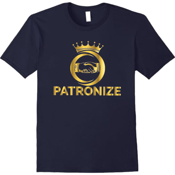 DTG Navy Blue Patronize T-Shirt