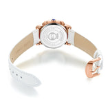 Patronize White Leather Quartz Luxury Waterproof Watch