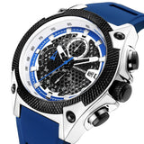 Patronize Blue Trend Hollow Dial Round Sports