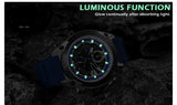 Patronize Blue Trend Hollow Dial Round Sports