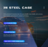 Patronize Stainless Steel Chronograph waterproof