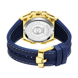 Patronize Blue Stainless Steel/Silicone Chronograph