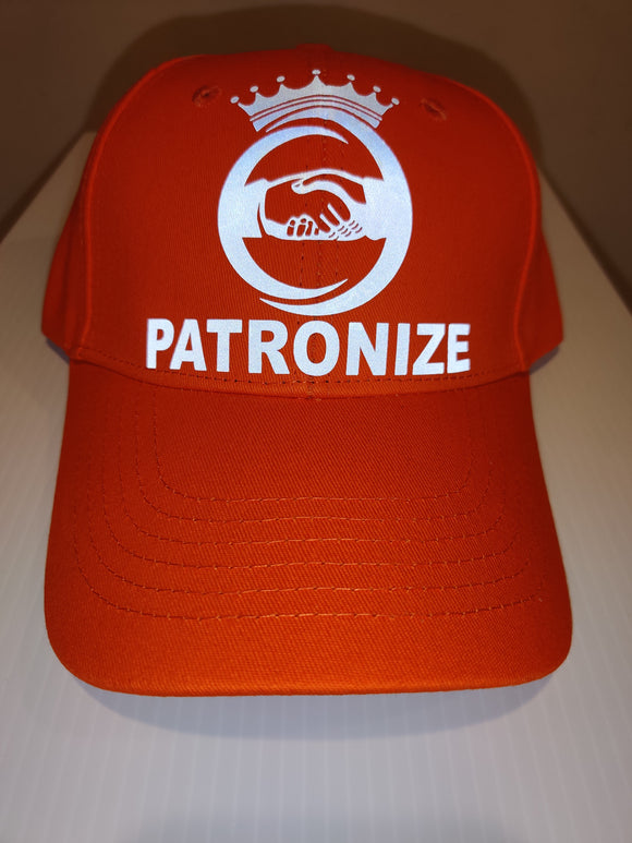 Orange Reflective Patronize Headwear