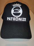 Black Reflective Patronize Headwear