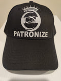 Black Reflective Patronize Headwear