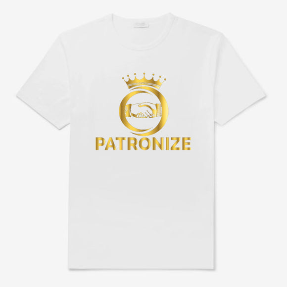 DTG White Patronize T-Shirt