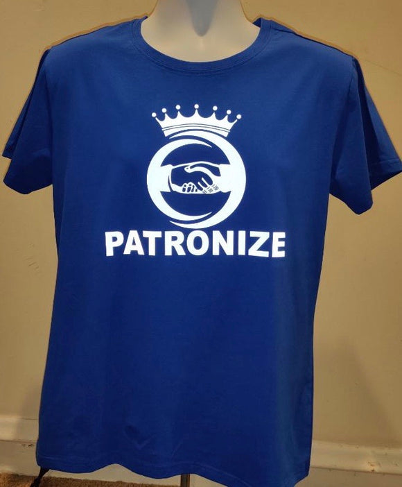 Royal Blue Reflective Patronize Shirt